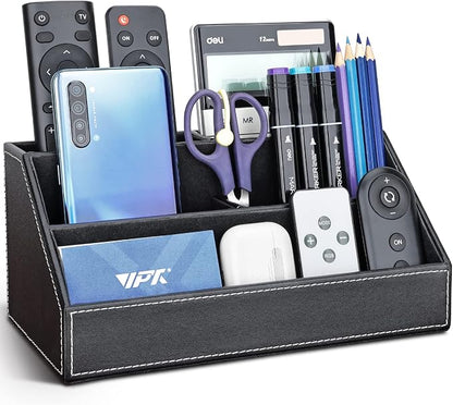 KINGFOM Pu Leather Desk Organizer - Image 9