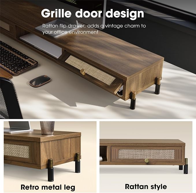Fenge Dual Monitor Stand for Desk - Image 3