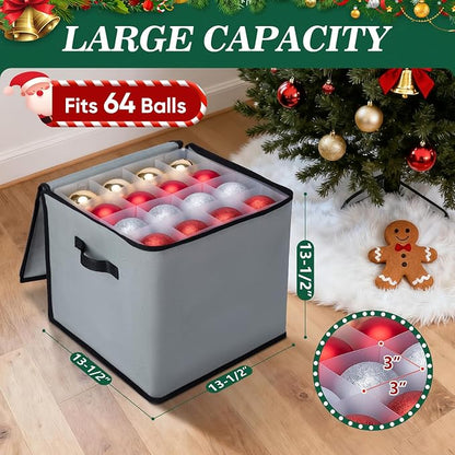BALEINE Christmas Ornament Storage Box - Image 4