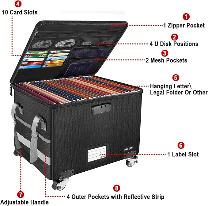 ENGPOW Fireproof Document Box - Image 7
