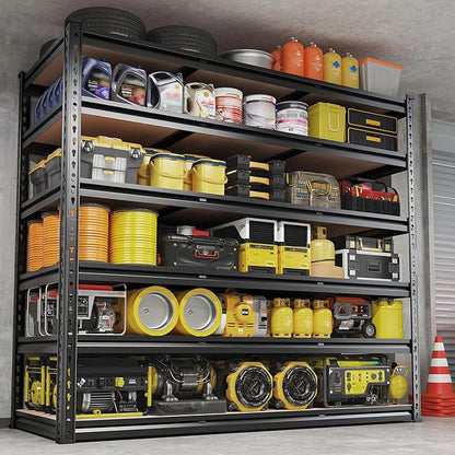 REIBII 6-Tier Garage Shelving, Adjustable Metal Shelving, Large-Capacity Garage - Image 7