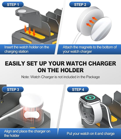 Charging Station for Multiple Devices, Honcila 50W Multiple Charger Station - Image 7