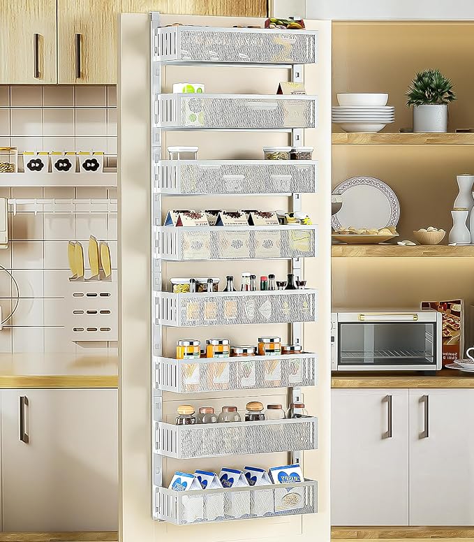 8-Tier Over The Door Pantry Organizer by DAOTENGQL