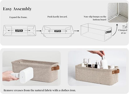 StorageWorks Narrow Storage Bins, Small Basket - Image 3