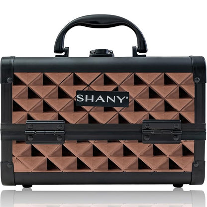 SHANY Chic Makeup Train Case Cosmetic Box Portable Makeup Case Cosmetics Beauty by SHANYCosmetics