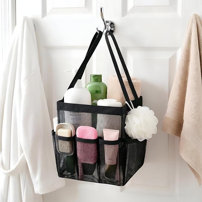 Mesh Shower Caddy Portable Shower Caddy Bag - Image 6