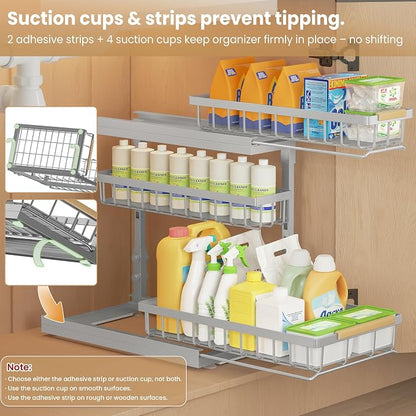 Under Sink Organizer and Storage - Image 6