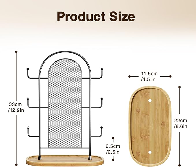 Jewelry Holder Organizer Earring Display - Image 7
