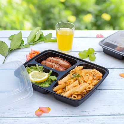 GUSTO 24 oz - 3 Compartment Meal Prep Containers - Image 3