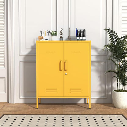 Multipurpose Accent Cabinet Locker, Metal Storage Cabinet - Image 7