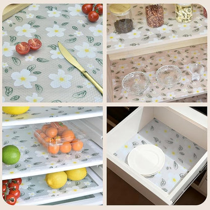 Drawer and Shelf Liner for Kitchen Cabinet, Non-Adhesive EVA Waterproof Drawer - Image 9