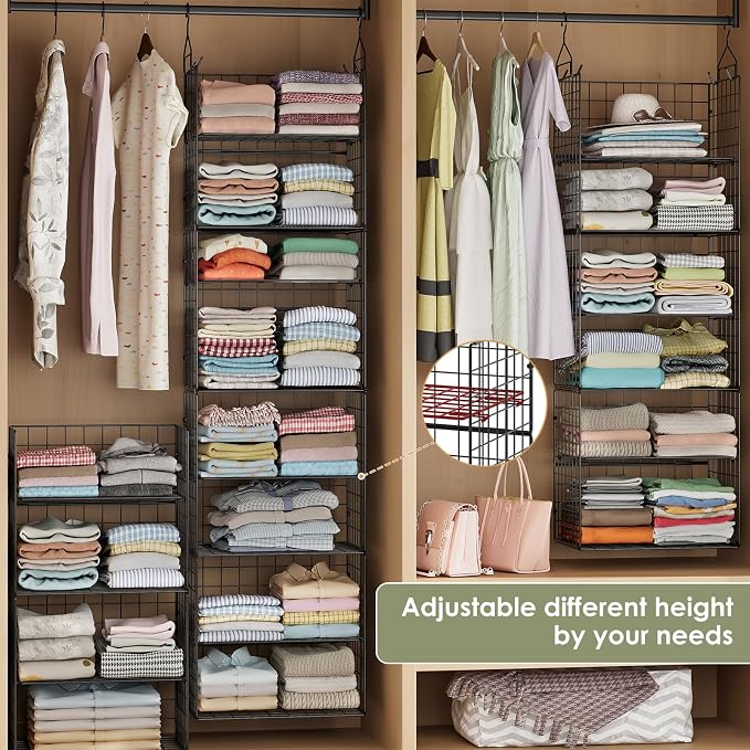 Hanging Closet Organizer and Storage - Image 4