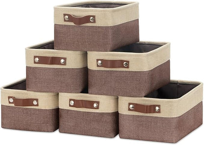 HNZIGE Foldable Fabric Storage Baskets by HNZIGE