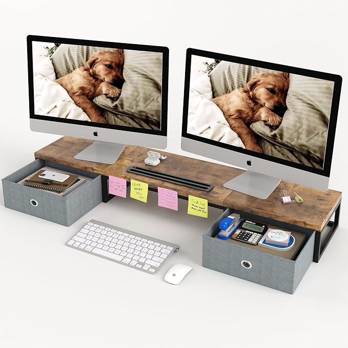 39 Inch Dual Monitor Stand Riser - Image 9