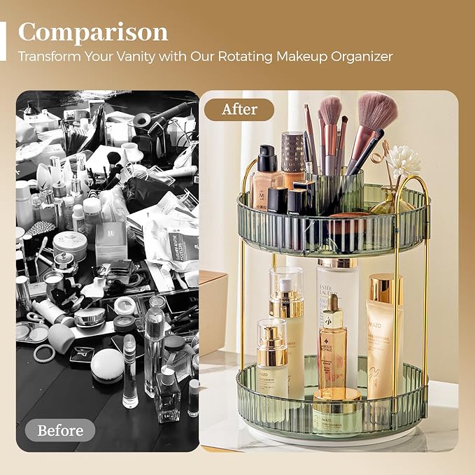 Aveniee Rotating Makeup Organizer - Image 6