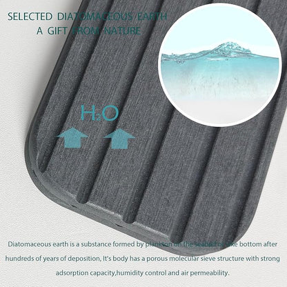 20inch x 4inch Kitchen Sink Faucet Mat, Water Absorbing Stone Faucet Splash - Image 7