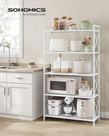 SONGMICS 5-Tier Metal Storage Rack, Shelving Unit - Image 2