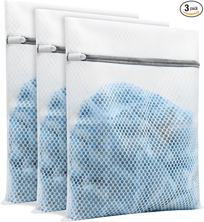 3Pcs Laundry Bags Mesh Wash Bags, by BOKUGELivingHomePavilion