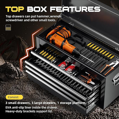 8-Drawer Rolling Tool Chest - Image 5