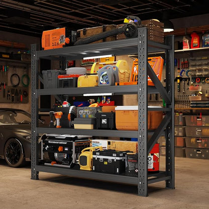 71" W Garage Shelving Heavy Duty by LBVSKKSteelProducts