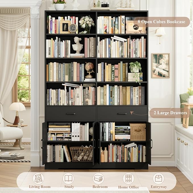 HOSTACK 78" Tall Bookshelf - Image 5