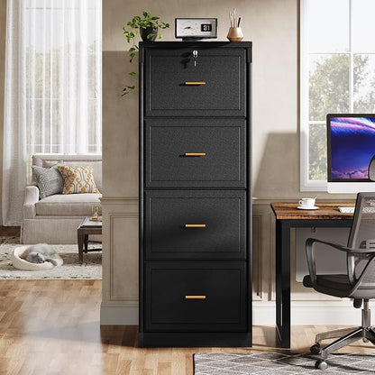 Tribesigns 4-Drawer File Cabinet - Image 3