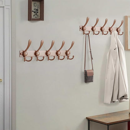 Dseap Coat Rack Wall Mount 2.0 Pro: Heavy Duty 300% Thicker, Stainless Steel - Image 7