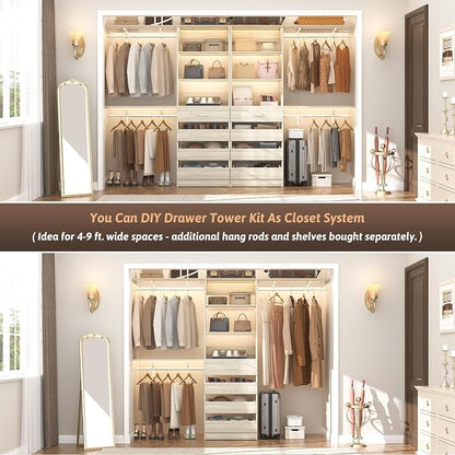 Aheaplus 21.3" Closet System - Image 7
