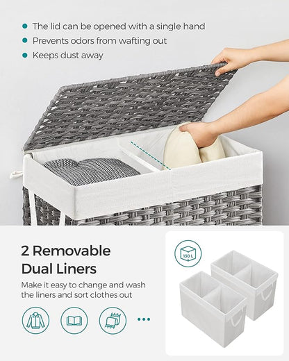 SONGMICS 130L Clothes Hamper - Image 3