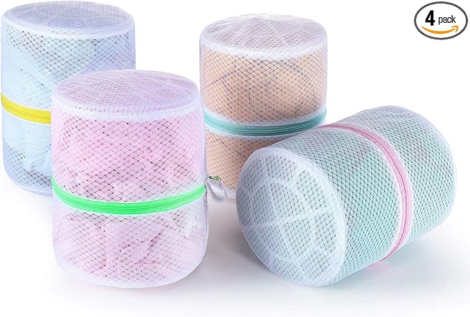 GOGOODA 4 Pack Mesh Laundry Bags, Delicates Bra Washing Bags | by GOGOODA