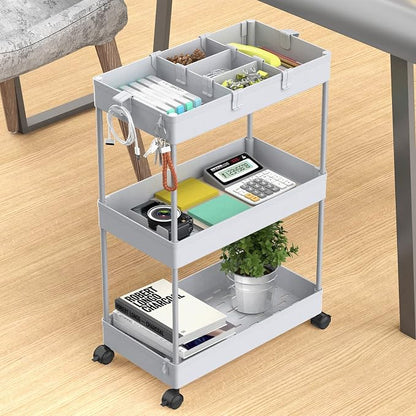 SPACELEAD 3 Tier Rolling Cart - Image 6