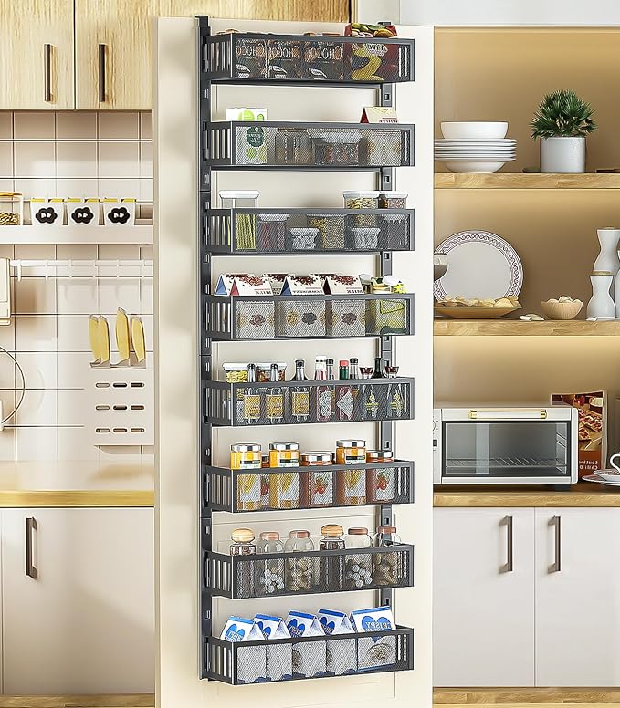 8-Tier Over The Door Pantry Organizer by DAOTENGQL