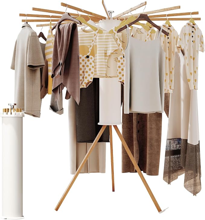 Clothes Drying Rack Foldable, Laundry Drying Rack, Drying Rack Clothing by BOQORAD