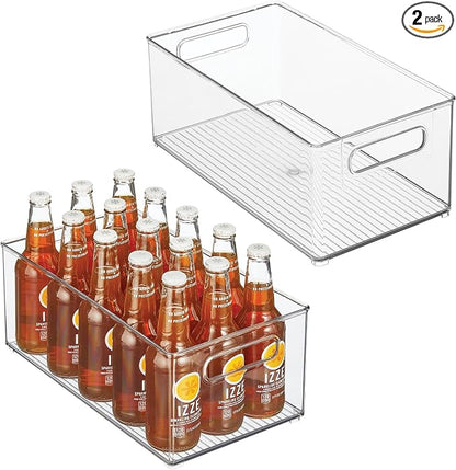 iDesign Stackable Fridge Bin, For Pantry, or Fridge by iDesign