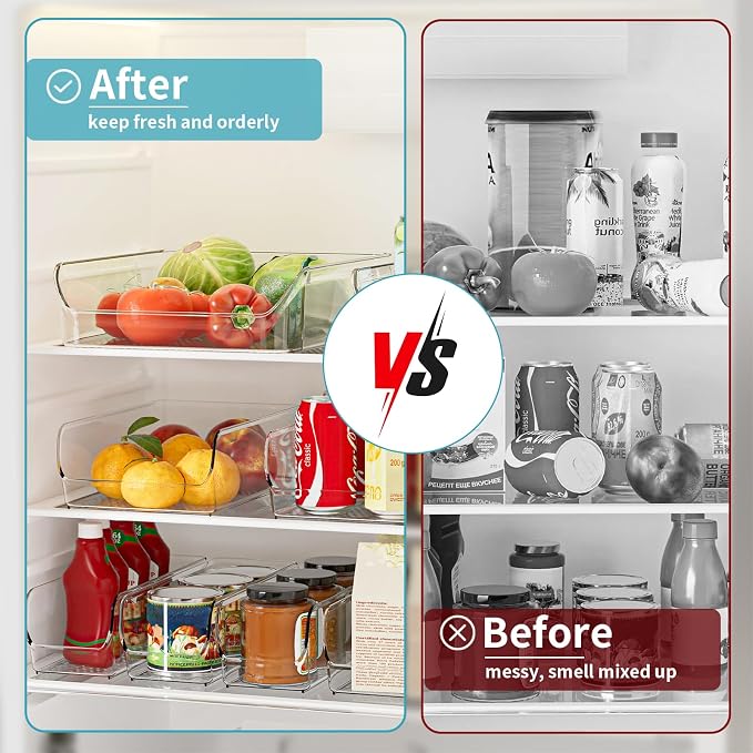 Ettori Set of 4 Clear Storage Bins - Image 4