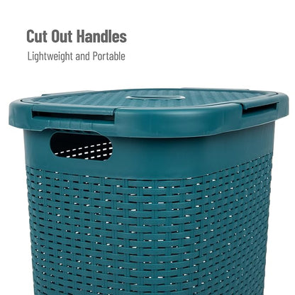 Mind Reader Slim Laundry Hamper - Image 6