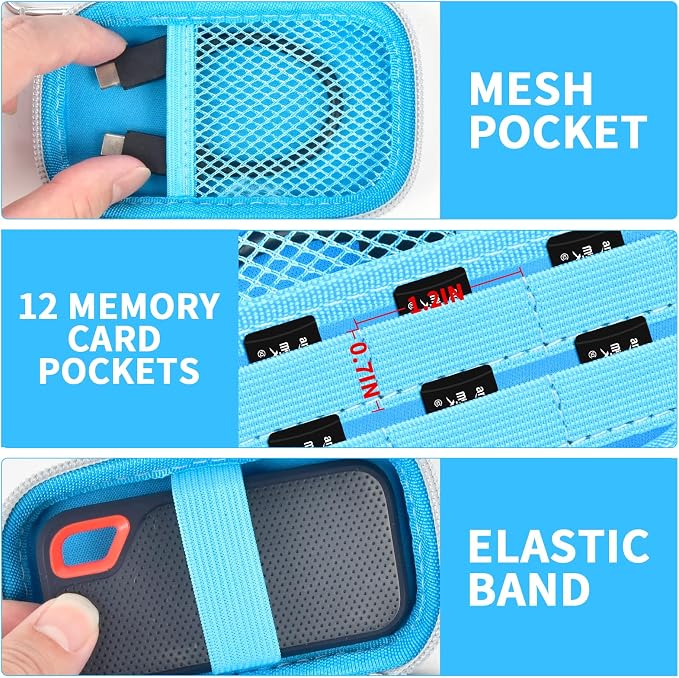 Case Compatible with SanDisk 1TB 2TB 4TB 500GB 8TB - Image 4