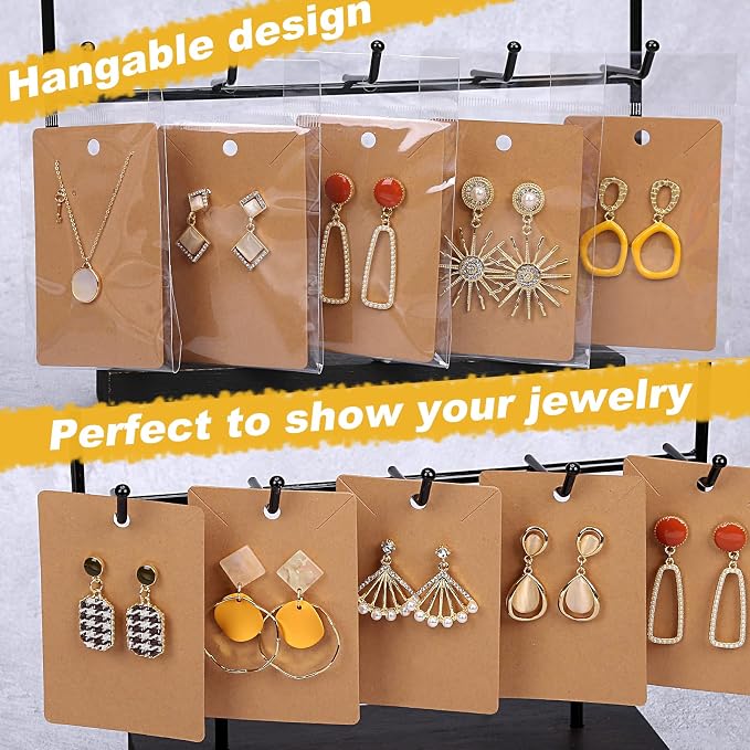 ovsor Works Great 500 Pcs Earring Display Cards - Image 4