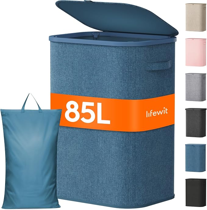 Lifewit 85L Large Laundry Basket by Lifewit