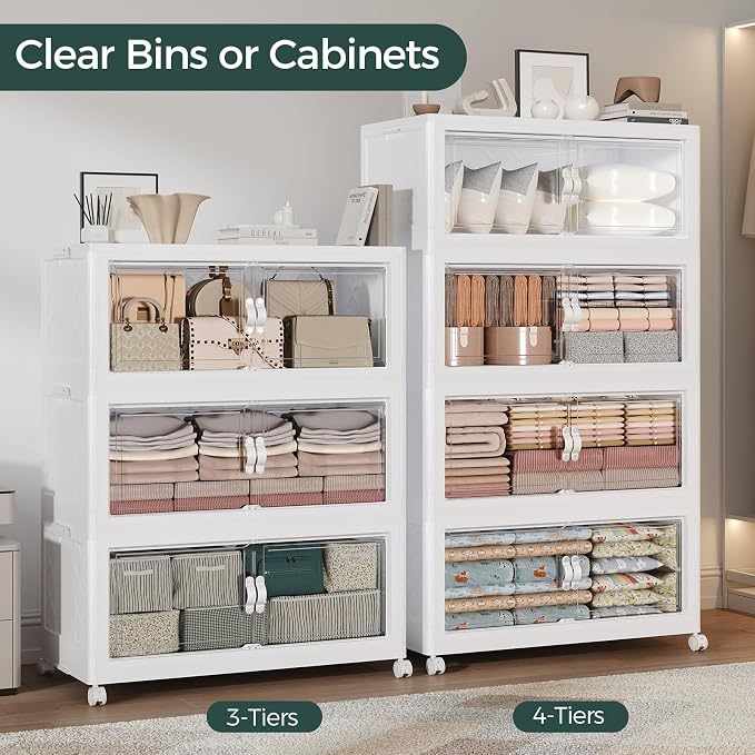 540QT Extra Large Stackable Storage Bins - Image 7