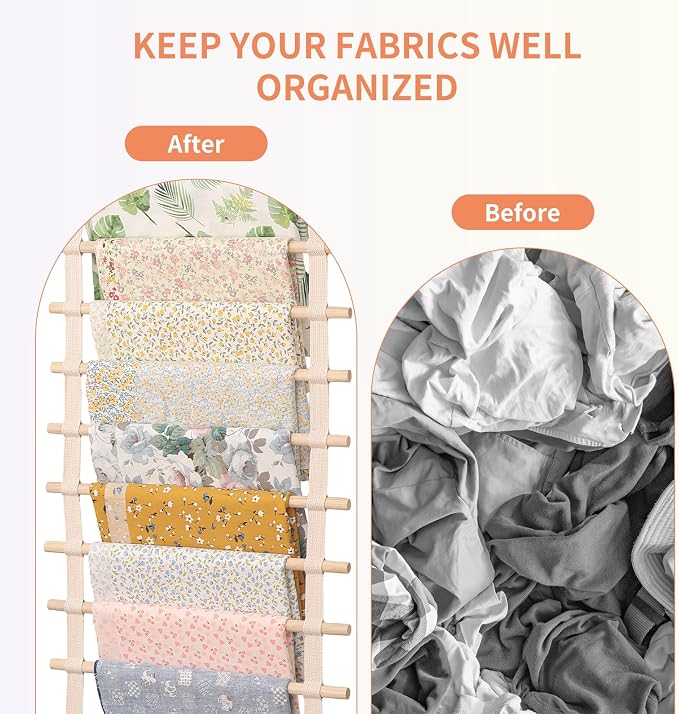 sewing fabric storage: 67 Inch fabric organizer and sewing fabrics organizer - Image 4