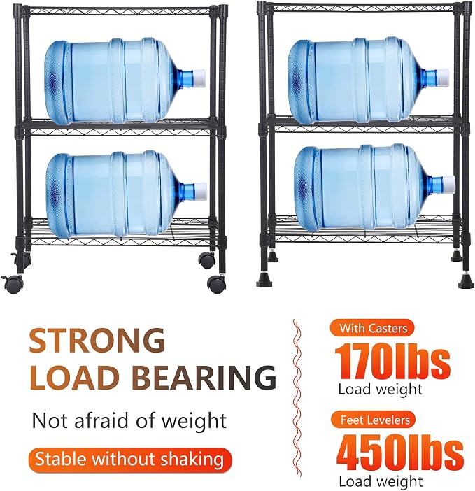 BestOffice | 3-Tier Wire Shelf - Image 6