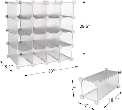 Cube Organizer 16 Cube Shelves - Image 2