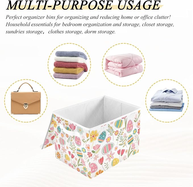 Easter Flower Eggs Storage Bins - Image 7