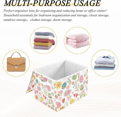 Easter Flower Eggs Storage Bins - Image 7