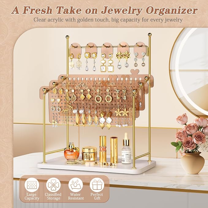 Earring Organizer, Earring Holder Display Stand - Image 7