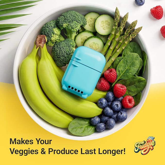 Fridgie Produce Saver, Ethylene Gas Absorber, Fridge Lettuce Keeper - Image 7