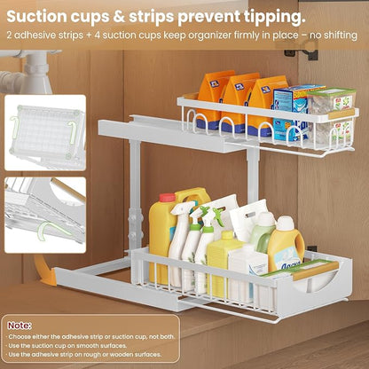 Under Sink Organizer and Storage - Image 6