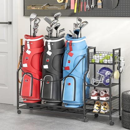 Golf Bag Storage Rack for Garage - Image 4