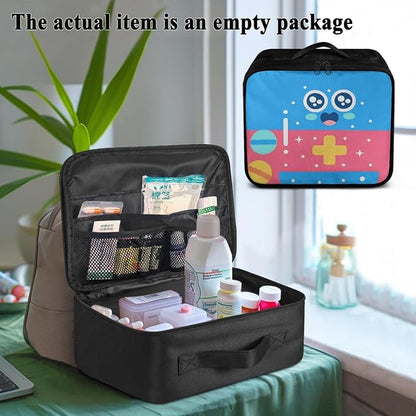 Family Medicine Storage Bag Pill Bottle Organizer - Image 3